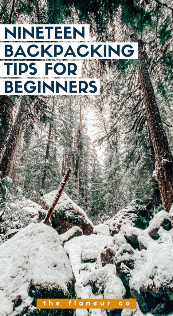 Backpacking for Beginners: 19 tips you should know before your hit the trail. Ready to transition from single day hikes to multi-day hikes? In this guide, I cover everything I wish I knew before taking off on my first backpacking trip—these beginner-friendly tips will help make your first wilderness adventure fun, safe, and sustainable!
